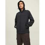 Softshelljacke von jack & jones, in der Farbe Schwarz, aus Polyester, andere Perspektive, Vorschaubild