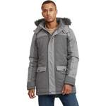 Outdoorjacke von Blend, in der Farbe Grau, andere Perspektive, Vorschaubild