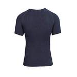T-Shirt von Conta, in der Farbe Blau, aus Polyester, andere Perspektive, Vorschaubild