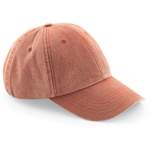 Baseball Cap von Beechfield, in der Farbe Orange, andere Perspektive, Vorschaubild