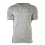 T-Shirt von Armani Exchange, in der Farbe Grau, aus Baumwolle, andere Perspektive, Vorschaubild