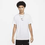 T-Shirt von Nike, in der Farbe Weiss, aus Baumwolle, andere Perspektive, Vorschaubild