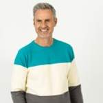 Herren-Pullover von Cashmerelike by BLUE SEVEN, aus Viskose, andere Perspektive, Vorschaubild