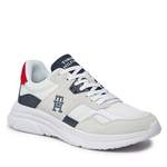 Sneakers von Tommy Hilfiger, in der Farbe Weiss, aus Polyester, andere Perspektive, Vorschaubild