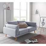 2/3-Sitzer Sofa von andas, in der Farbe Grau, aus Holz, andere Perspektive, Vorschaubild
