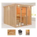Sauna-Kabine von Welltime, in der Farbe Beige, aus Holz, Vorschaubild