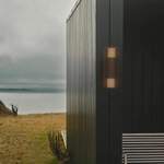 Außenwandleuchte von Nordlux, in der Farbe Braun, aus Aluminium, andere Perspektive, Vorschaubild