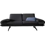 2/3-Sitzer Sofa von DOMO collection, in der Farbe Schwarz, aus Holzwerkstoff, andere Perspektive, Vorschaubild