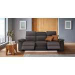 2/3-Sitzer Sofa von PLACES OF STYLE, in der Farbe Braun, aus Polyurethan, andere Perspektive, Vorschaubild