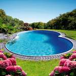 Schwimmbecken von Clear Pool, in der Farbe Weiss, aus Polyvinylchlorid, andere Perspektive, Vorschaubild