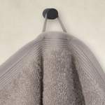 Badetuch von Möve, in der Farbe Grau, aus Baumwolle, andere Perspektive, Vorschaubild