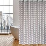 Duschvorhang von MSV, in der Farbe Weiss, aus Polyester, Vorschaubild