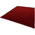 Teppich von morgenland, in der Farbe Rot, aus Wolle, andere Perspektive, Vorschaubild