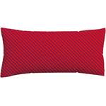 Kopfkissenbezug von Schlafgut, in der Farbe Rot, aus Baumwolle, andere Perspektive, Vorschaubild