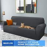 2/3-Sitzer Sofa von MAXIJIN, in der Farbe Grau, aus Polyester, andere Perspektive, Vorschaubild