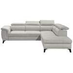 Ecksofa von BlackRedWhite, in der Farbe Grau, aus Textil, andere Perspektive, Vorschaubild