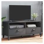 TV-Schrank von vidaXL, in der Farbe Grau, aus Holz, andere Perspektive, Vorschaubild