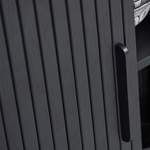 Waschbeckenunterschrank von TopDesign, in der Farbe Schwarz, aus Holzwerkstoff, andere Perspektive, Vorschaubild