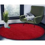 Teppich von THEKO, in der Farbe Rot, aus Wolle, andere Perspektive, Vorschaubild