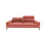 2/3-Sitzer Sofa von Maisons du Monde, in der Farbe Orange, aus Holz, andere Perspektive, Vorschaubild