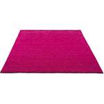 Teppich von THEKO, in der Farbe Rosa, aus Wolle, andere Perspektive, Vorschaubild