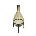 Vase Smoky der Marke Dekoria