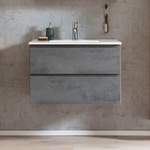 Waschbeckenunterschrank von Giessbach, in der Farbe Grau, aus Holzwerkstoff, andere Perspektive, Vorschaubild