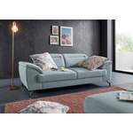 2/3-Sitzer Sofa von sit&more, in der Farbe Blau, aus Massivholz, andere Perspektive, Vorschaubild