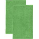 Gästehandtuch von Erwin Müller, in der Farbe Grün, aus Frottier, andere Perspektive, Vorschaubild