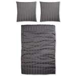Bettwäsche-Garnitur von Leonique, in der Farbe Grau, aus Satin, andere Perspektive, Vorschaubild