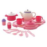 Teekocher von Polesie, in der Farbe Rosa, aus Kunststoff, andere Perspektive, Vorschaubild