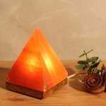 Beistelltischlampe von HIMALAYA SALT DREAMS, in der Farbe Orange, aus Holz, Vorschaubild