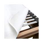 Matratzenschoner von TRAUMSCHLAF, in der Farbe Weiss, aus Baumwolle, andere Perspektive, Vorschaubild