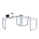 Schreibtisch von VCM, in der Farbe Weiss, aus Holzwerkstoff, Vorschaubild