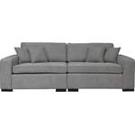 2/3-Sitzer Sofa von Guido Maria Kretschmer Home&Living, in der Farbe Grau, andere Perspektive, Vorschaubild