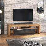 TV-Lowboard von Selsey, in der Farbe Schwarz, aus Holz, andere Perspektive, Vorschaubild