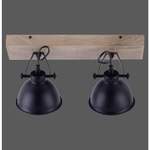 Deckenlampe von Just Light., in der Farbe Schwarz, aus Metall, andere Perspektive, Vorschaubild