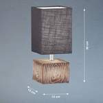 Beistelltischlampe von Fischer Honsel, in der Farbe Braun, aus Keramik, andere Perspektive, Vorschaubild