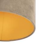 Deckenlampe von QAZQA, in der Farbe Beige, aus Textil, andere Perspektive, Vorschaubild