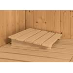 Sauna-Kabine von Karibu, in der Farbe Beige, aus Naturbelassen, andere Perspektive, Vorschaubild