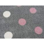 Teppich von Happy Rugs, in der Farbe Silber, aus Textil, andere Perspektive, Vorschaubild