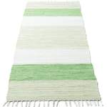 Läufer Teppich von home affaire, in der Farbe Grün, aus Flachgewebe, andere Perspektive, Vorschaubild