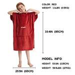 Handtuch-Set von Hiturbo, in der Farbe Rot, aus Polyester, andere Perspektive, Vorschaubild