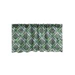 Scheibengardine von Abakuhaus, in der Farbe Grün, aus Microfaser, andere Perspektive, Vorschaubild