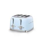 Toaster von Smeg, in der Farbe Silber, aus Edelstahl, andere Perspektive, Vorschaubild