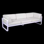 2/3-Sitzer Sofa von Fermob, in der Farbe Beige, aus Aluminium, andere Perspektive, Vorschaubild