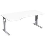 Schreibtisch von geramöbel, in der Farbe Weiss, aus Stahl, Vorschaubild