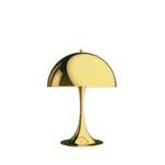 Beistelltischlampe von Louis Poulsen, in der Farbe Gold, aus Metall, Vorschaubild