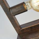 Beistelltischlampe von searchlight, in der Farbe Braun, aus Metall, andere Perspektive, Vorschaubild