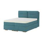 Boxspringbett von Wohnwert, in der Farbe Blau, andere Perspektive, Vorschaubild